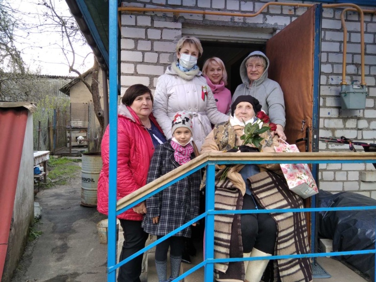 Подробнее о статье Поздравление ветеранов Великой отечественной войны с праздником Победы