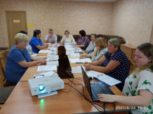 Подробнее о статье Заседание Методического совета в Государственном учреждении «Березинский территориальный центр социального обслуживания населения»