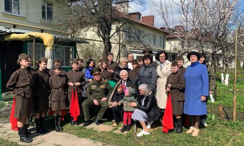 Поздравление ветеранов в Солигорском районе