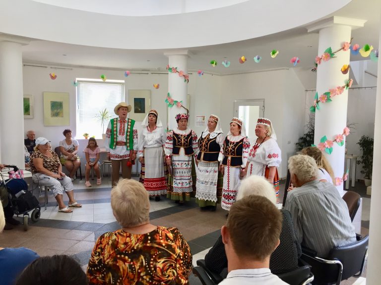 Подробнее о статье Народные песни в ТЦСОН Минского района