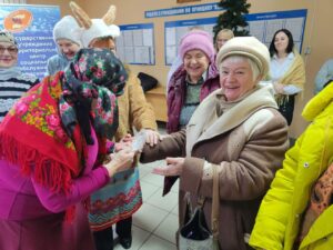 Подробнее о статье Народный обряд «Каляды» в ТЦСОН Борисовского района