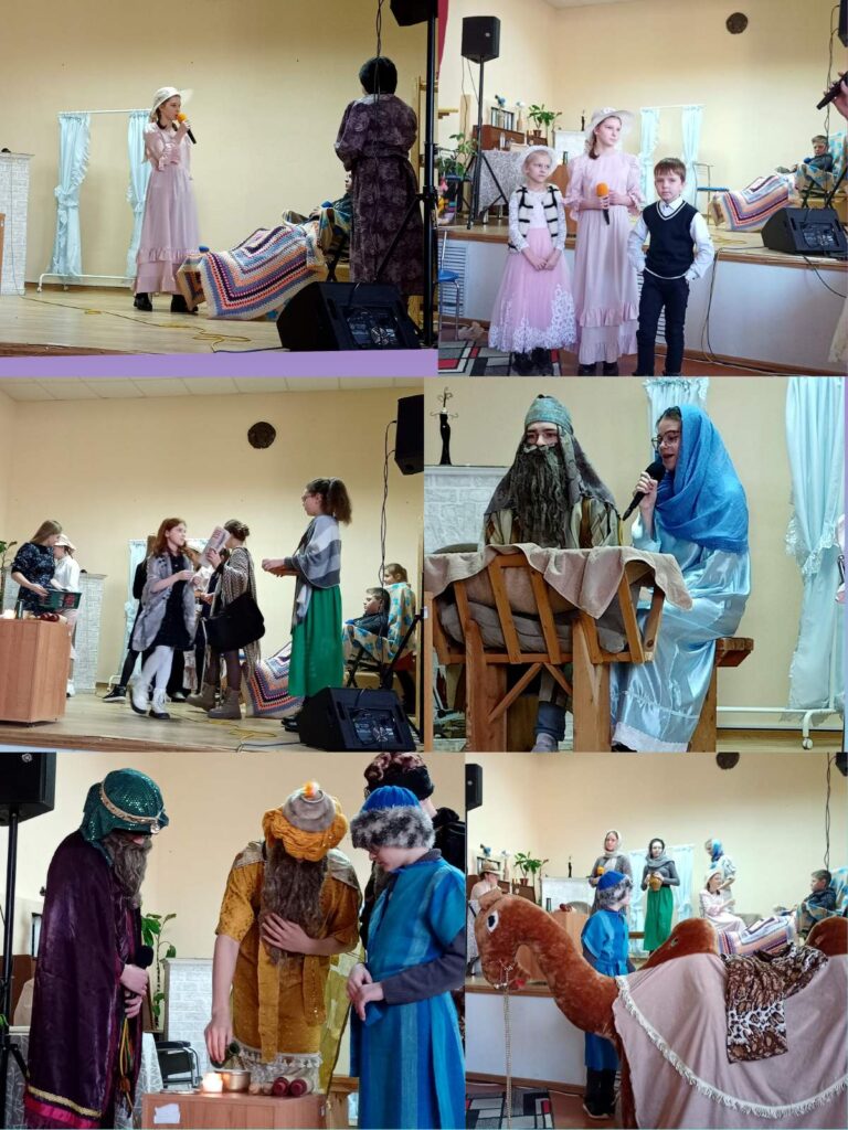 Подробнее о статье Театрализованное представление «Рождение Христа»