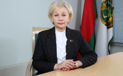Поздравление министра труда и социальной защиты Ирины Костевич